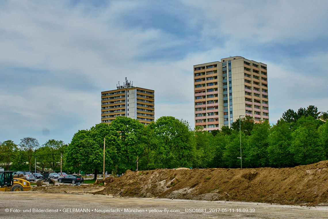 11. Mai 2017 - Grundsteinlegung für die LOGE und dem Kulturquadrat in Neuperlach